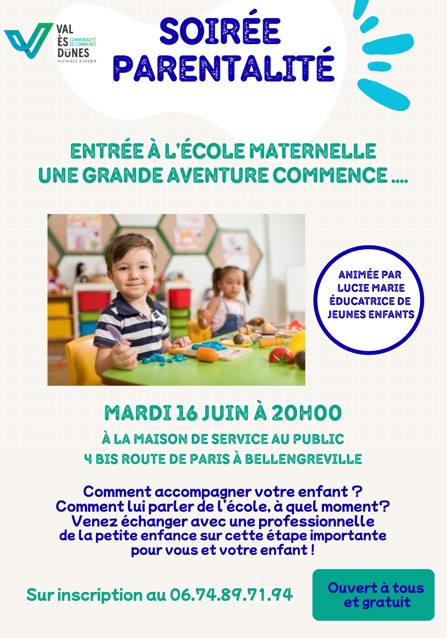 Soirée parentalité