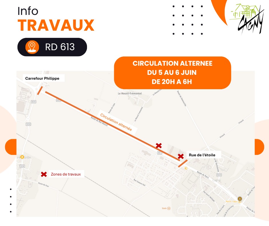 Info travaux
