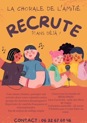 Chorale recrute