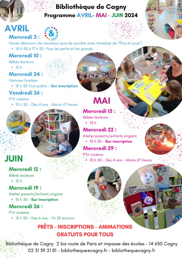 Bibliothèque programme