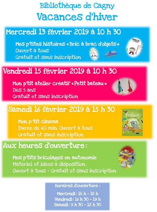 Février 2019 bibliothèque