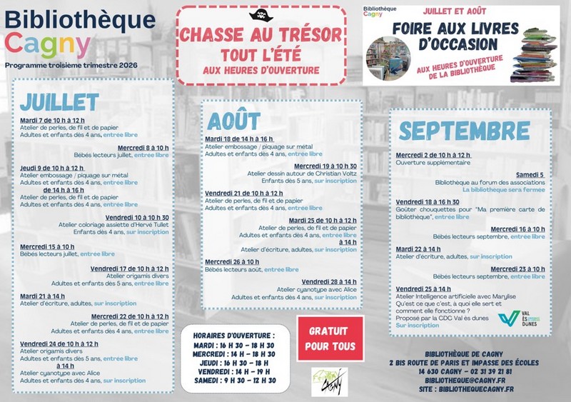 Programme bibliothèque
