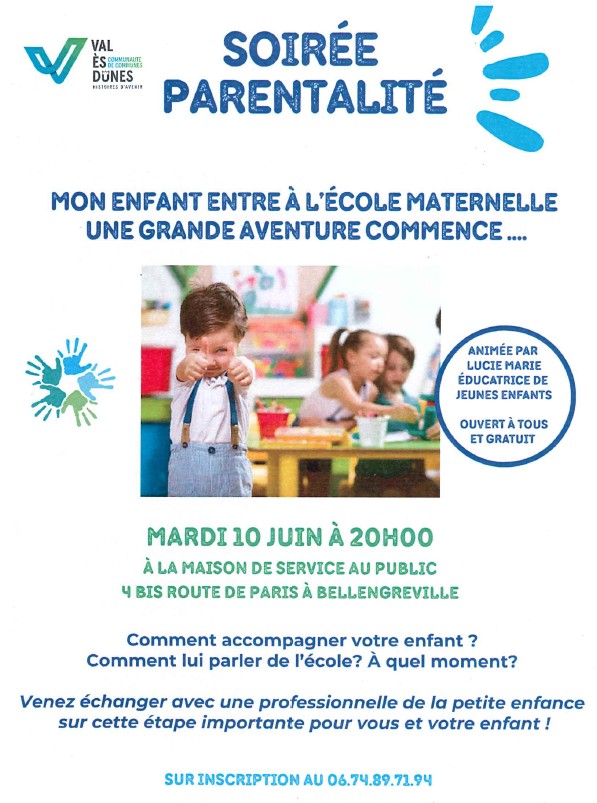 Soirée parentalité