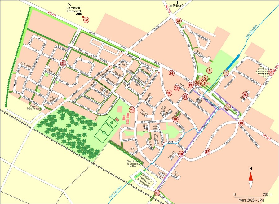 Parcours touristique