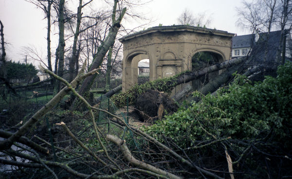 Tempête Fontaine Saint Radegonde