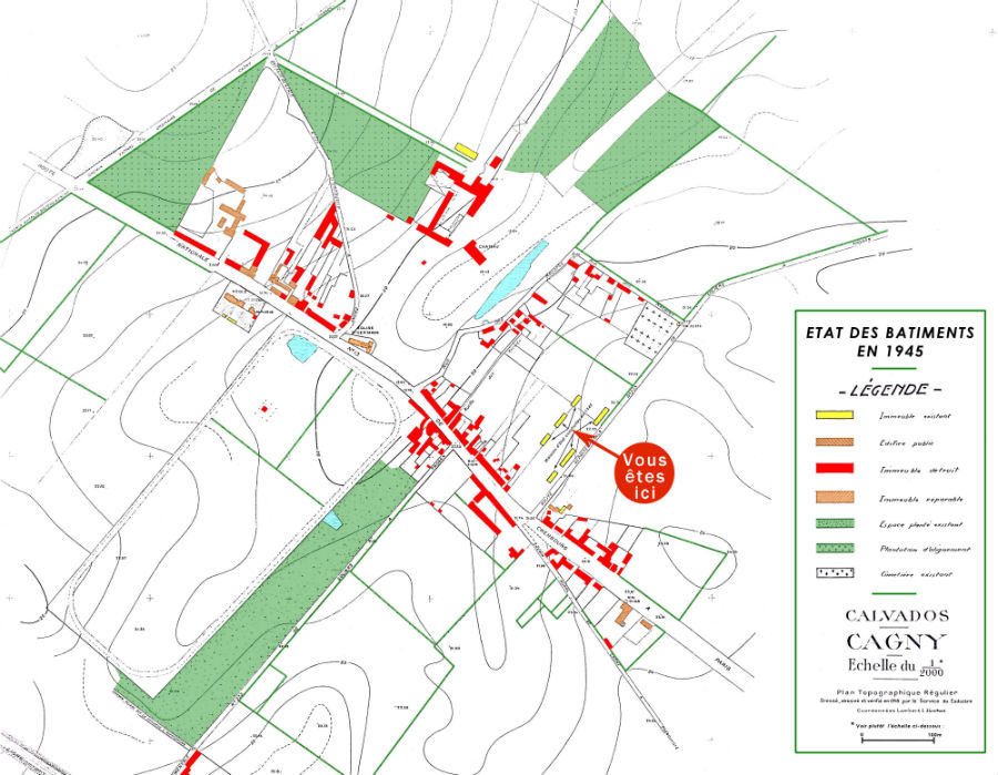 Etat des destructions 1945