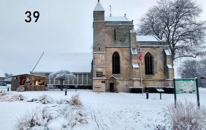 Cagny sous la neige