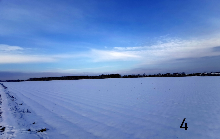 Cagny sous la neige