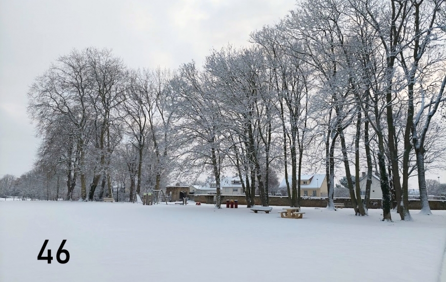 Cagny sous la neige