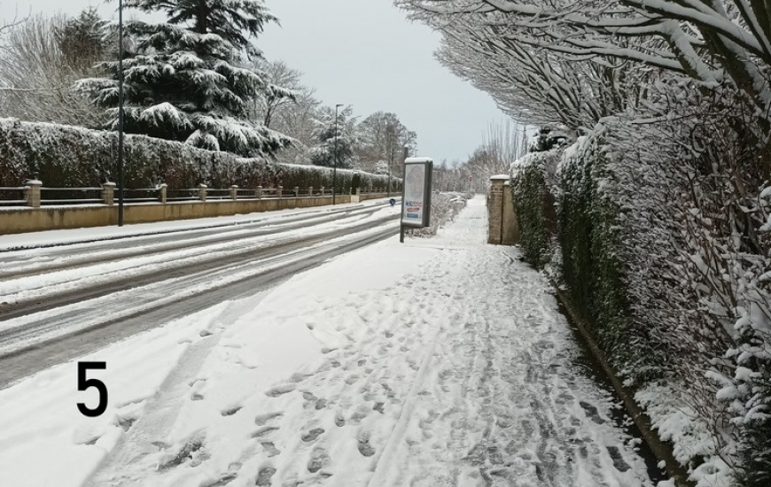 Cagny sous la neige