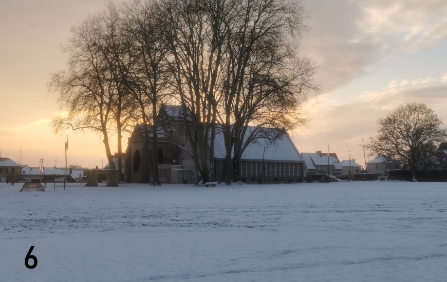 Cagny sous la neige