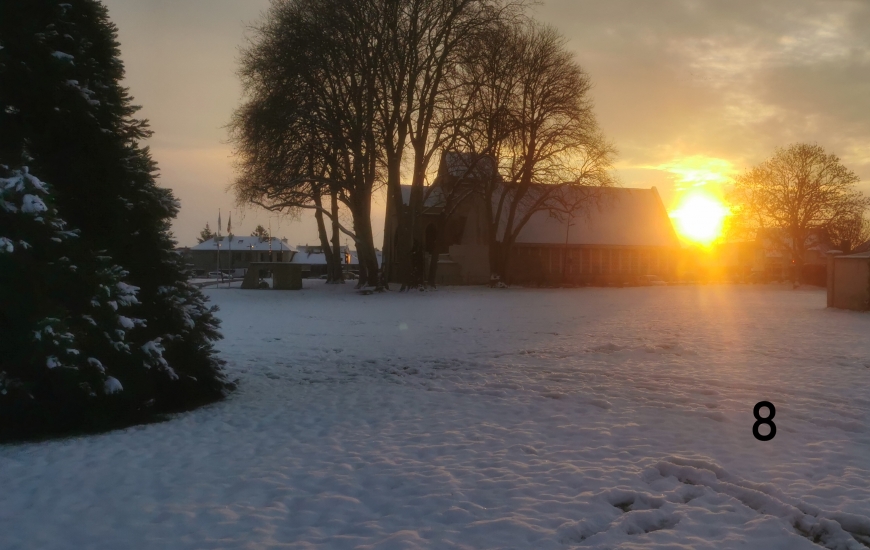 Cagny sous la neige