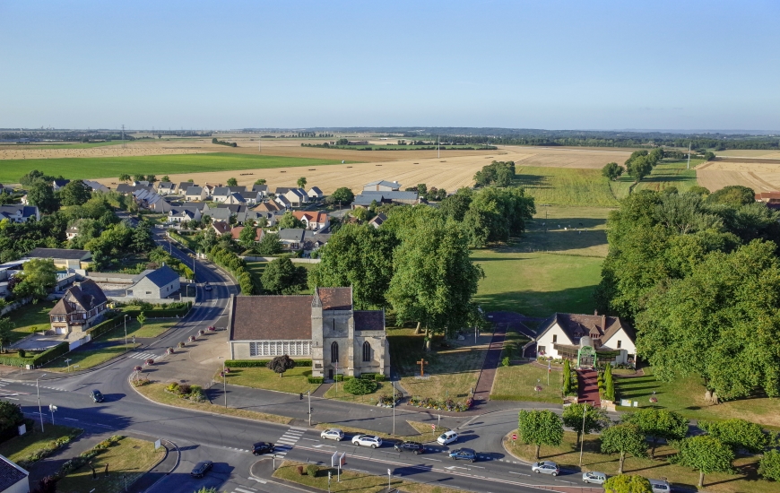 Photographies aériennes de Cagny