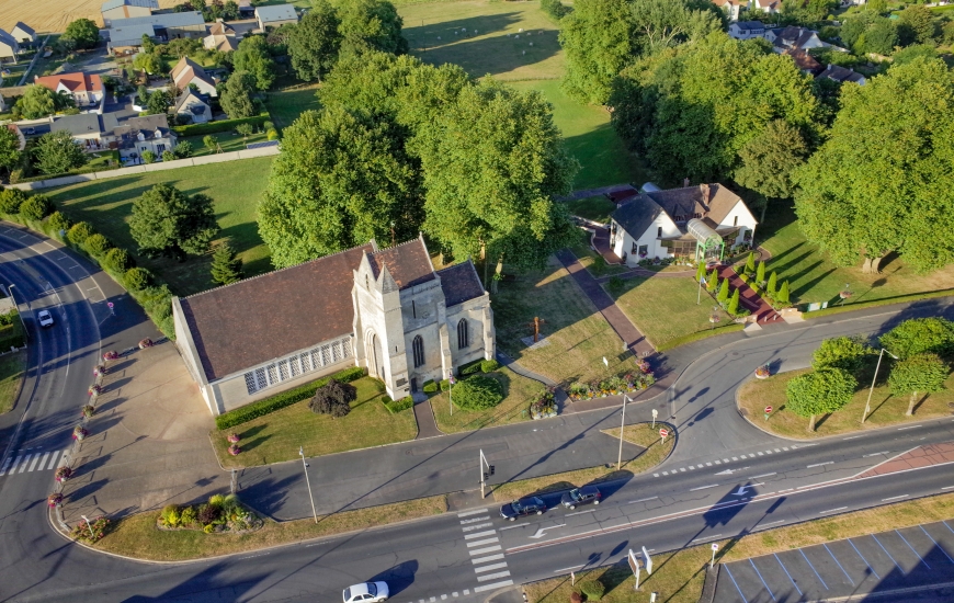 Photographies aériennes de Cagny