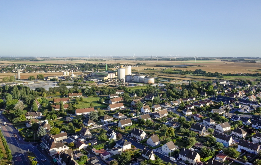 Photographies aériennes de Cagny