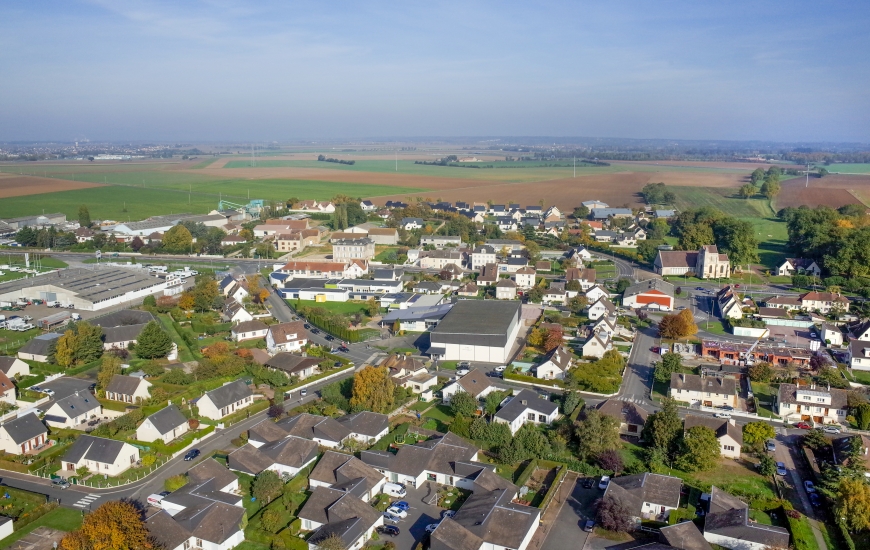 Photographies aériennes de Cagny