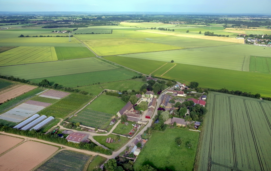 Photographies aériennes de Cagny