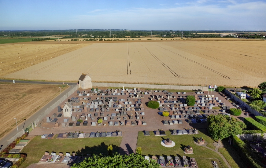 Photographies aériennes de Cagny