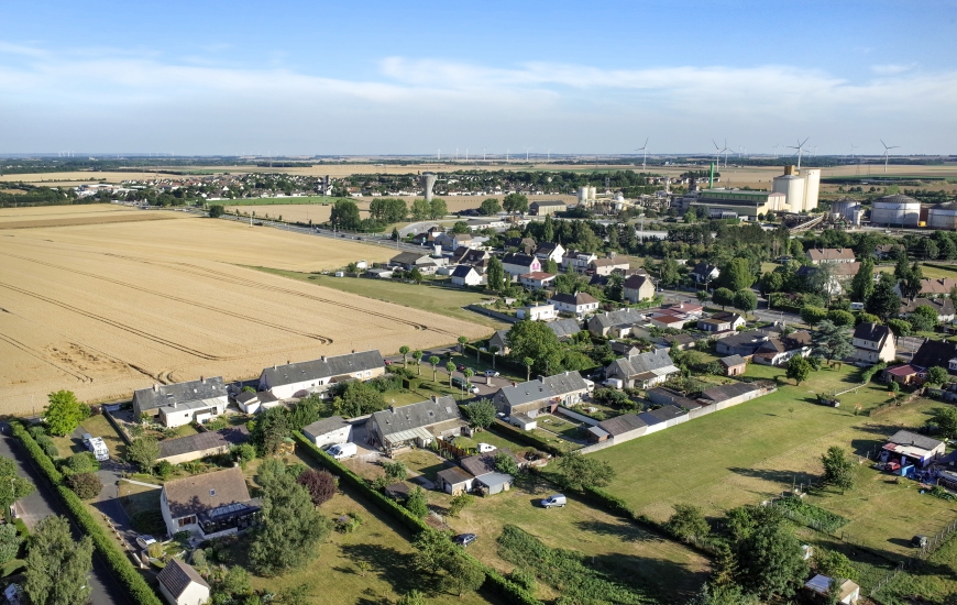 Photographies aériennes de Cagny