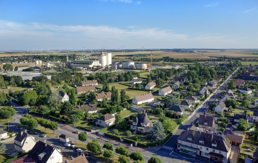 Photographies aériennes de Cagny