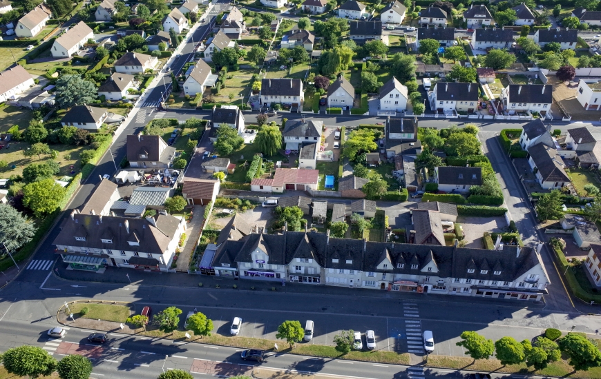 Photographies aériennes de Cagny