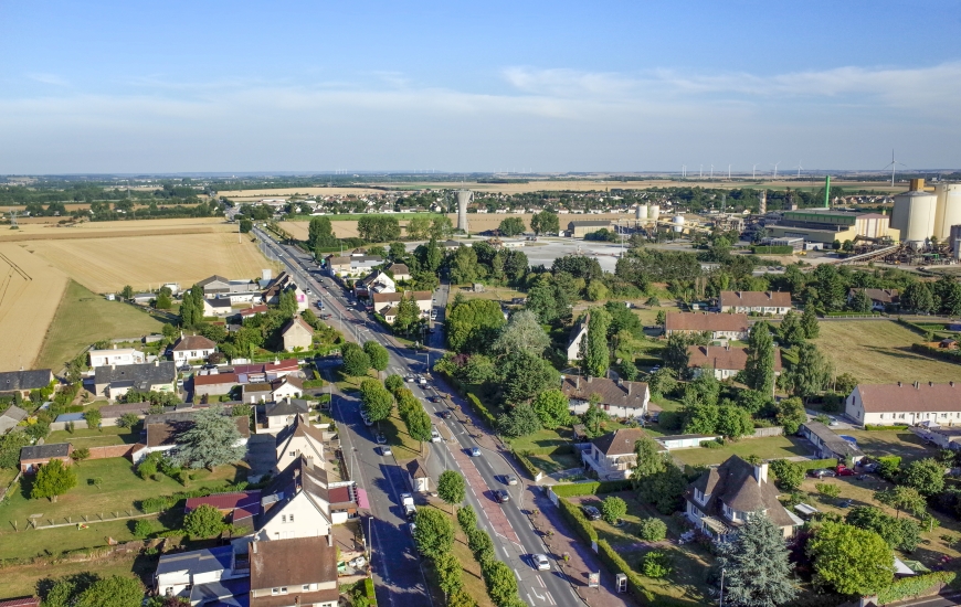 Photographies aériennes de Cagny