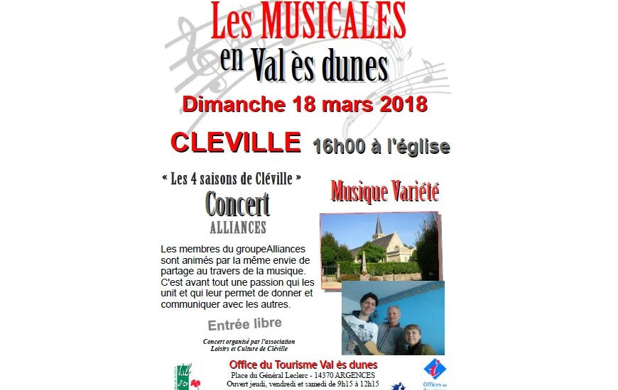 Musicales en Val ès dunes 18 mars