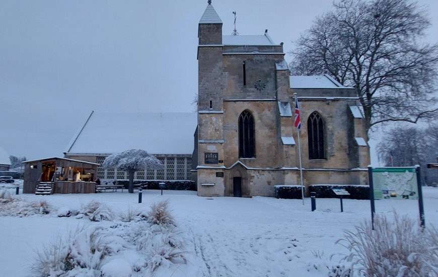 Cagny sous la neige