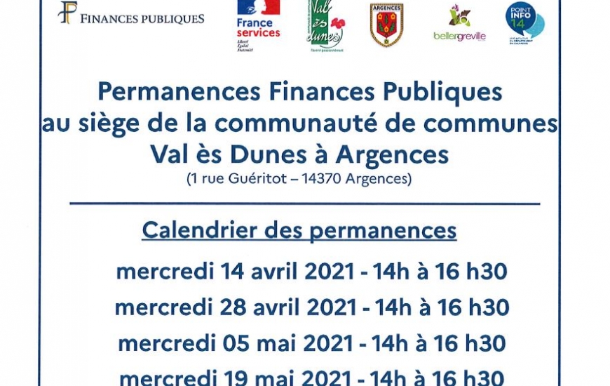 Permanences finances publiques
