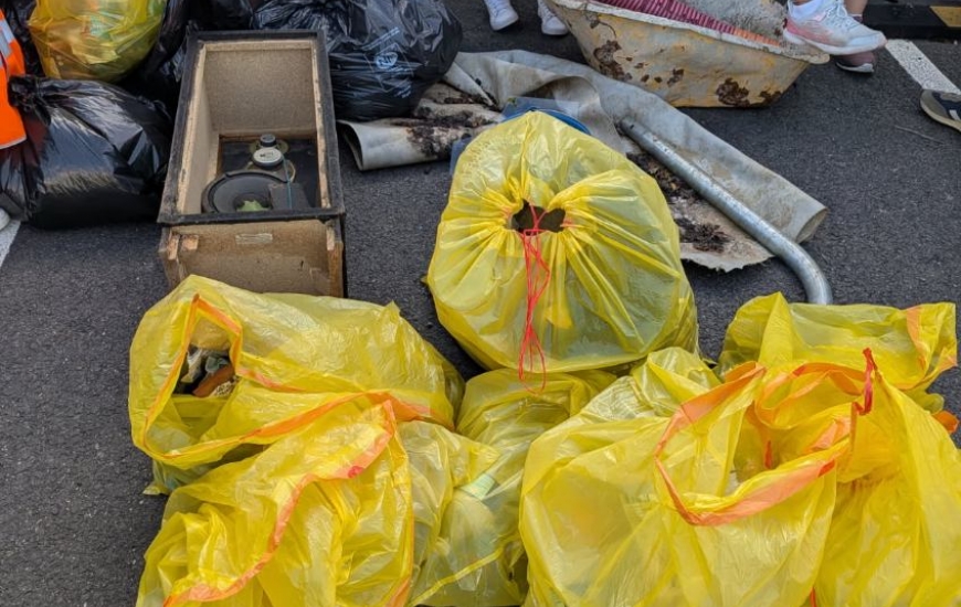 Collecte de déchets