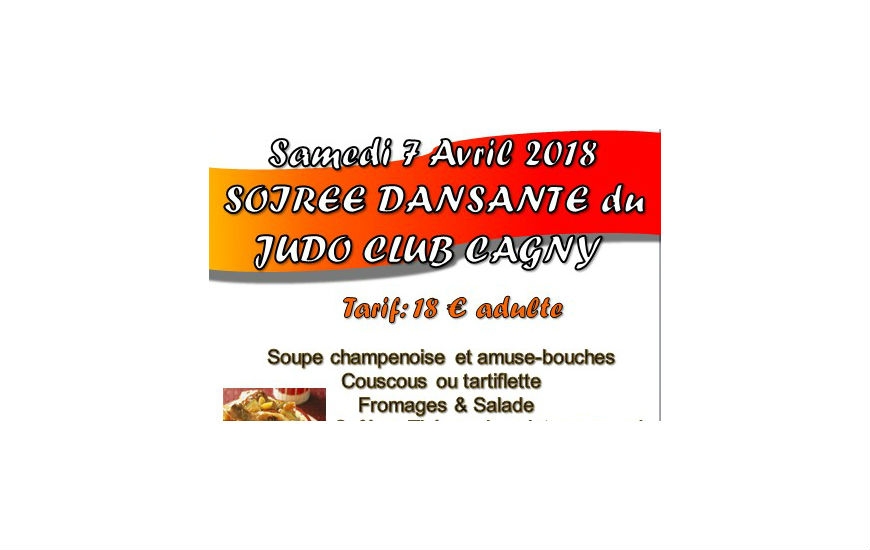 Soirée dansante judo Soirée dansante judo