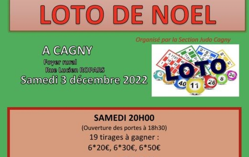 Loto de Noël judo