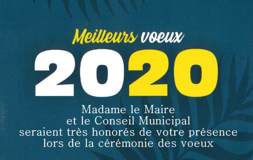 Voeux 2020