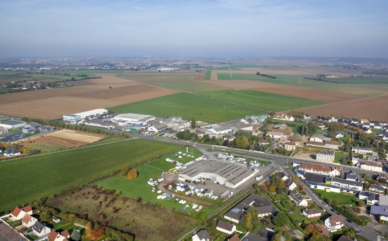 Cagny photographie aérienne par cerf-volant / Fabien Potel www.airkapture.fr