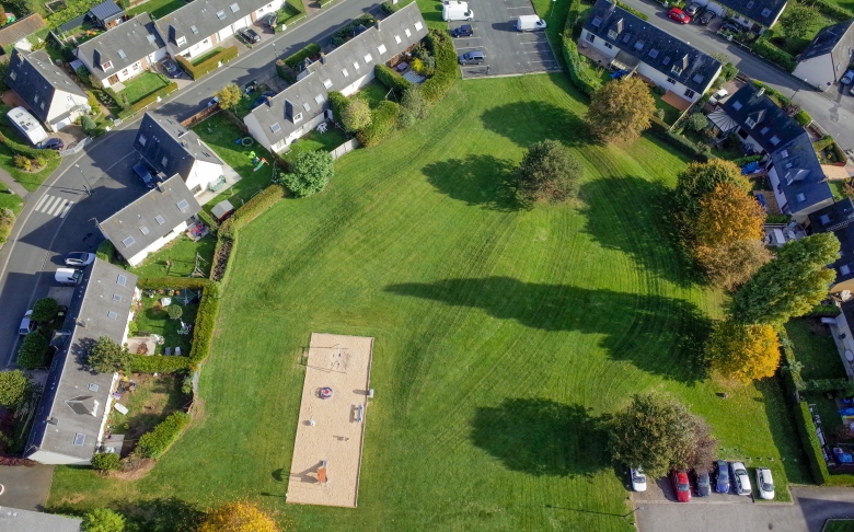 Cagny photographie aérienne par cerf-volant / Fabien Potel www.airkapture.fr