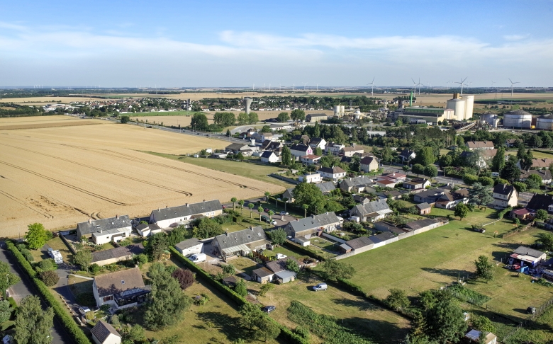 Cagny photographie aérienne par cerf-volant / Fabien Potel www.airkapture.fr