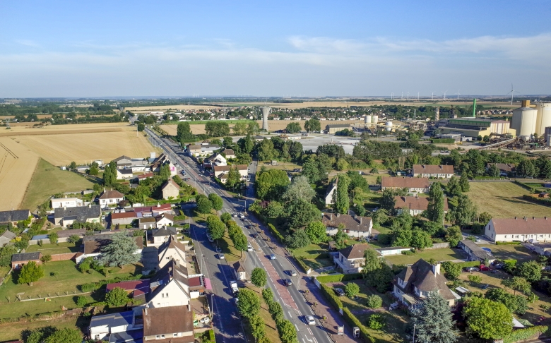 Cagny photographie aérienne par cerf-volant / Fabien Potel www.airkapture.fr