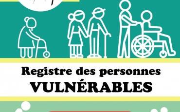 Registre des personnes vulnérables