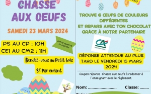 Chasse aux oeufs APE