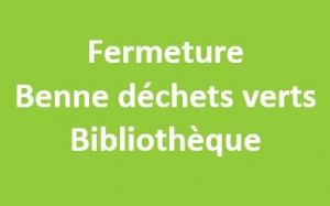 Fermeture exceptionnelle