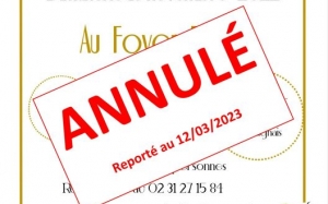 Thé dansant annulé